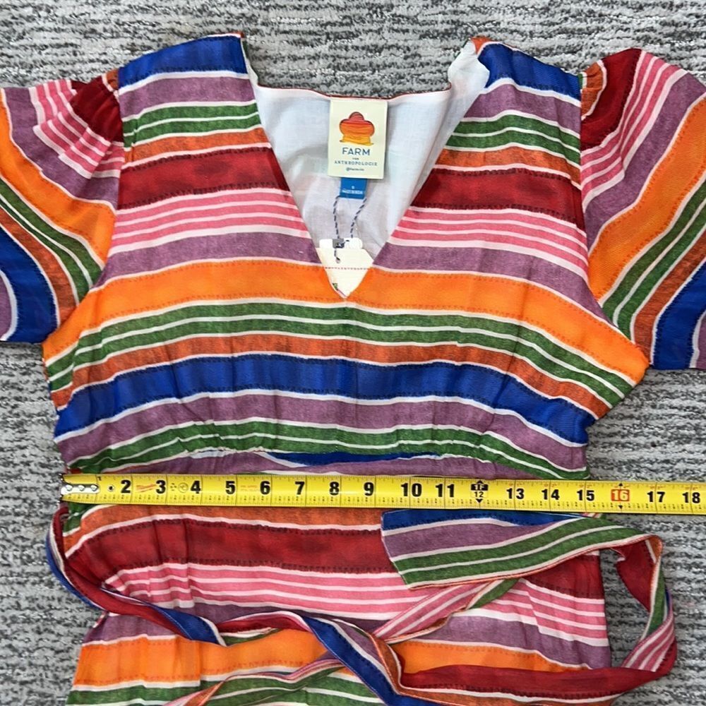 NWT Farm Rio Anthropologie Farm Rio Luana Maxi Dress Small - Picture 10 of 16